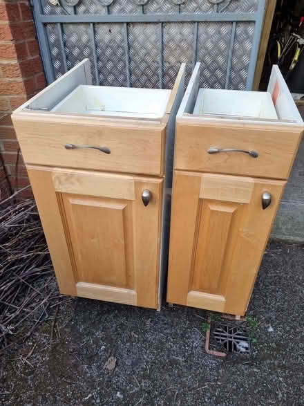 Photo of free Varnished solid wood kitchen doors (Clay Bottom, BS5) #3