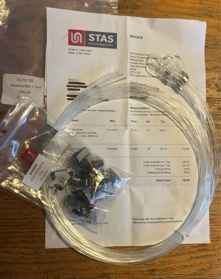 Photo of free Hanging System for Pictures (Ilkeston DE7 4B) #1