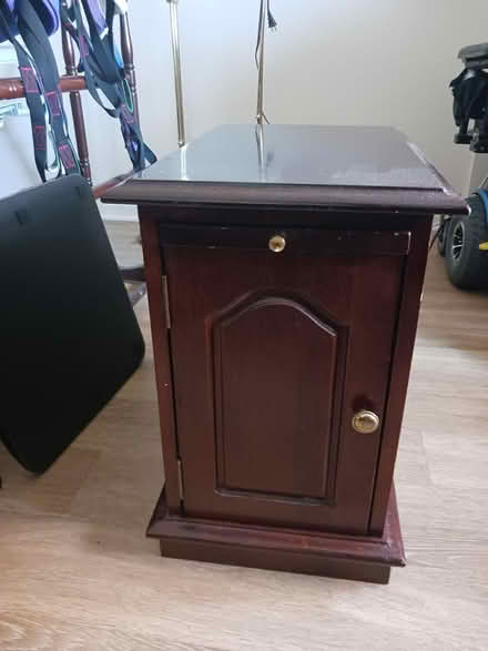 Photo of free Solid wood end table (Baseline/Greenbank) #1