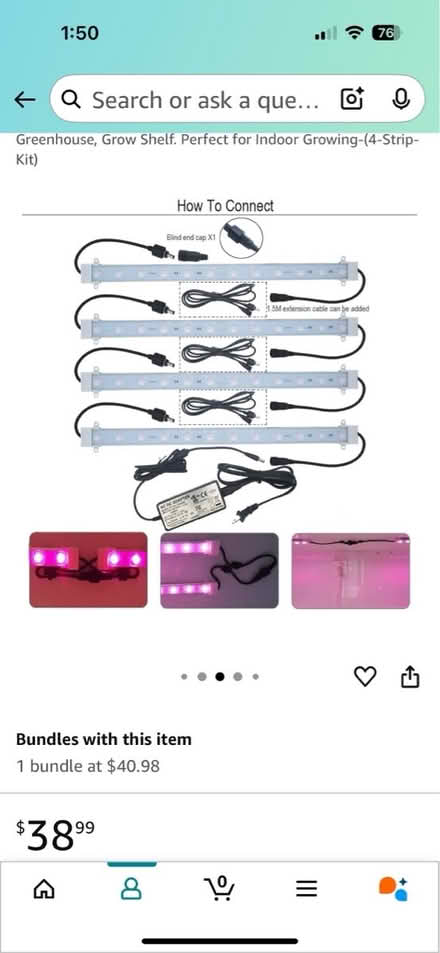 Photo of free Plant light (Litever) (Princeton close to Rt 1) #3