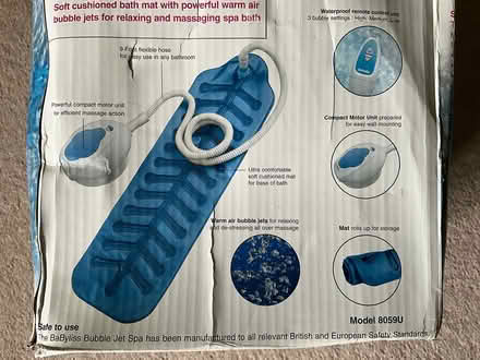 Photo of free Babyliss Soft Bubble Jet Spa (Hertford SG14) #2