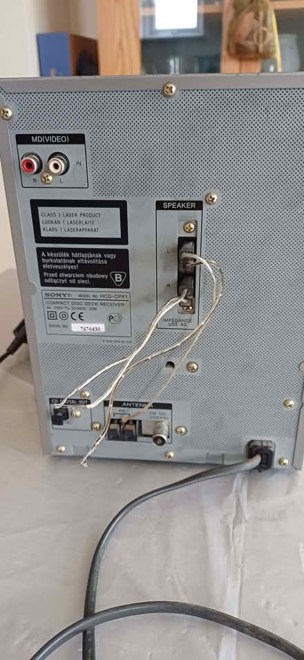 Photo of free Sony mini music centre - spares or repair (Hayling Island PO11) #2