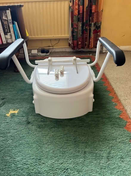 Photo of free Raised toilet seat with arms (Haywards Heath RH16) #1