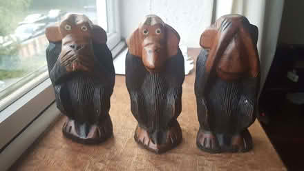 Photo of free 3 wise monkeys (New Greens AL3) #1