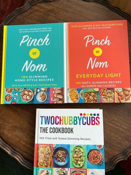Photo of free Pinch of Nom and Two Chubby Cubs books (Haywards Heath RH16) #1
