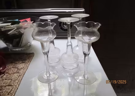 Photo of free Princess House Candleholders (Seattle - Greenlake) #1