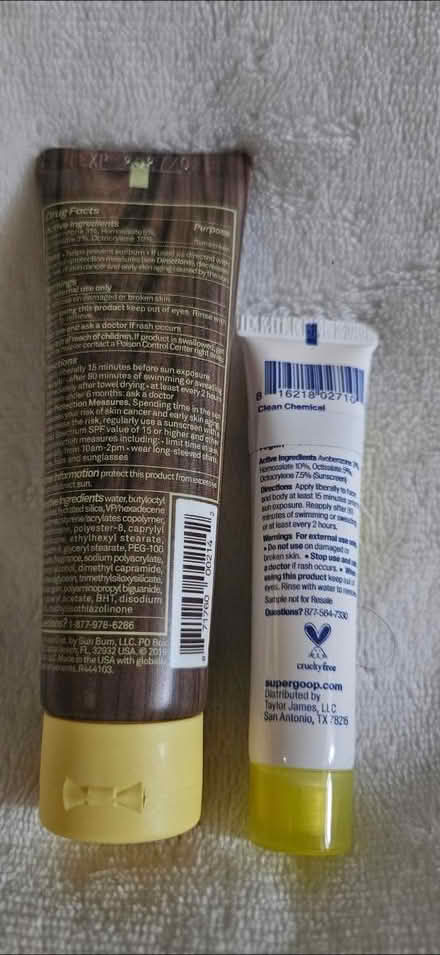 Photo of free Sunscreen minis (Rosedale) #2