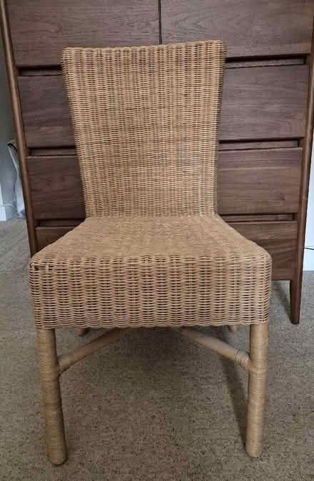 Photo of free Woven wicker chair (Roundwood AL5) #1