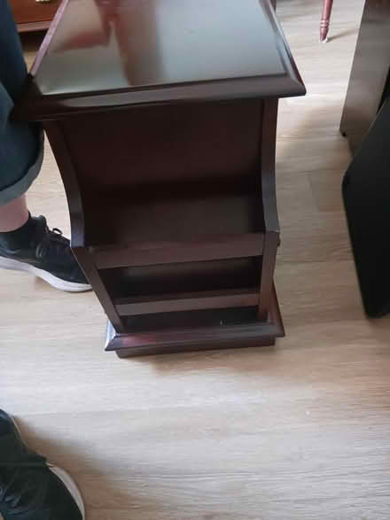 Photo of free Solid wood end table (Baseline/Greenbank) #2