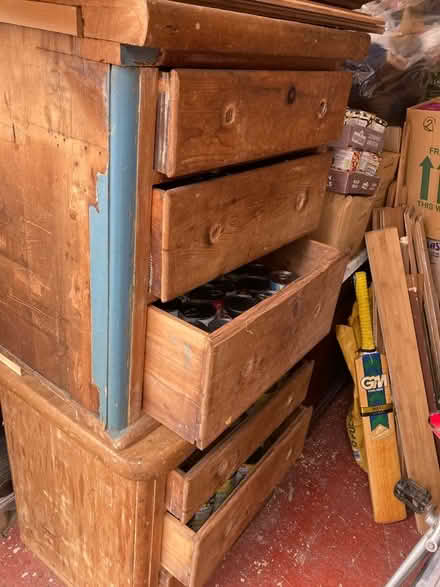 Photo of free 3 drawer solid wood unit x2 (Quernmore LA2) #1
