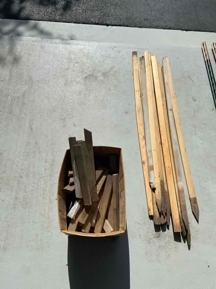 Photo of free Furring strips and wooden stakes (Darien) #1