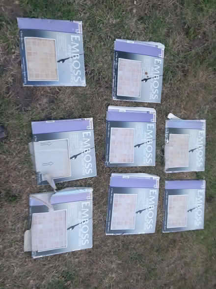 Photo of free Floor Tiles-Self Adhesive Mosaic style x 8 packs (Great Hollands RG12) #1