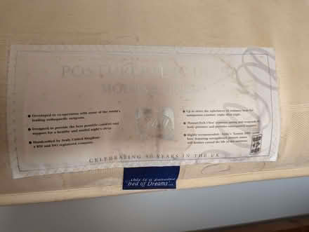 Photo of free Sealy POSTUREPEDIC ULTRA MODENA ORTHO Sprung King Size Mattr (Lye Valley OX3) #2