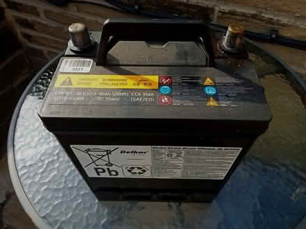 Photo of free 12v car battery (Shipley BD18) #1