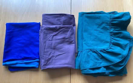 Photo of free 5 x pillow cases blue / plum/ green (Ifton Heath SY11) #1