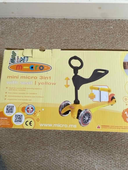 Photo of free Mini micro scooter (Blacklands TN34) #1