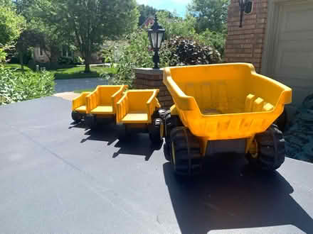 Photo of free Four Plastic Toy Trucks (South Rochester Hills) #3