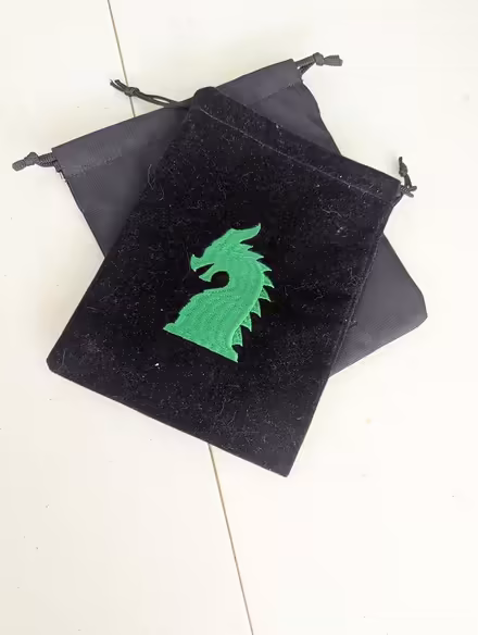 Photo of free 2 cloth drawstring bags (Davis Square Somerville) #1