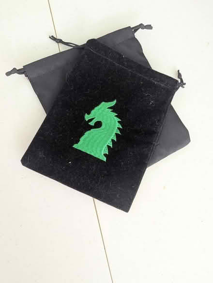 Photo of free 2 cloth drawstring bags (Davis Square Somerville) #1