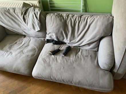 Photo of free IKEA Stocksund couch - dark grey (NW10) #2