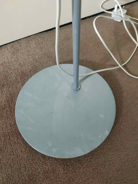 Photo of free Freestanding lamp blue (Milton PO4) #2
