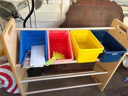 Photo of free Kids toy storage (25 Meacham st somerville) #1
