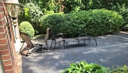 Photo of free Broken metal patio furniture (Downers Grove) #1