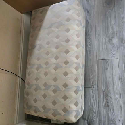Photo of free Geometric pattern ottoman (B44 Kingstanding) #2