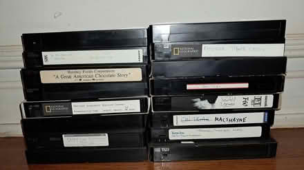 Photo of free 16 VHS tapes (Upper West Side) #1