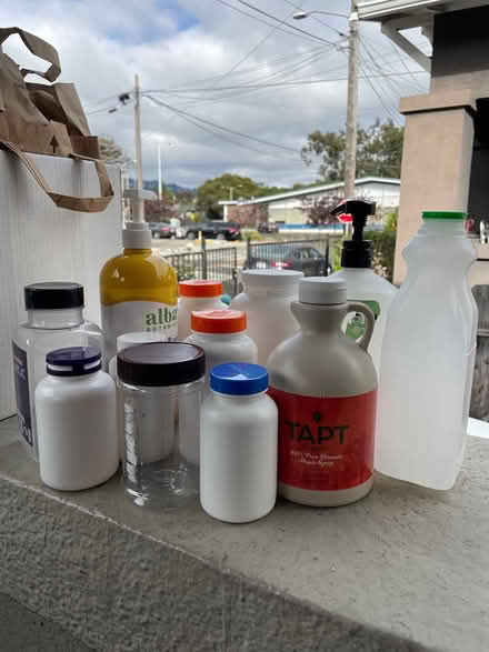 Photo of free Clean plastic and glass containers (Oakland) #2
