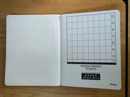Photo of free 7 notebooks (lined or graph ruled) (Ann Arbor near Hillside Terr.) #4