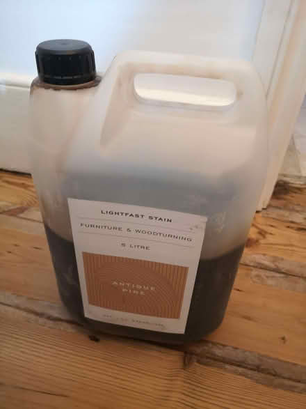 Photo of free Mylands wood stain - Antique pine (Greenwich SE10) #1