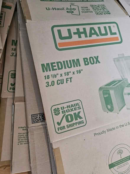Photo of free Moving boxes and paper (North Oaks, MN) #1