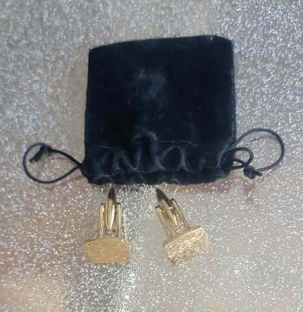 Photo of free Gold Coloured Cufflinks (Chepstow) #2