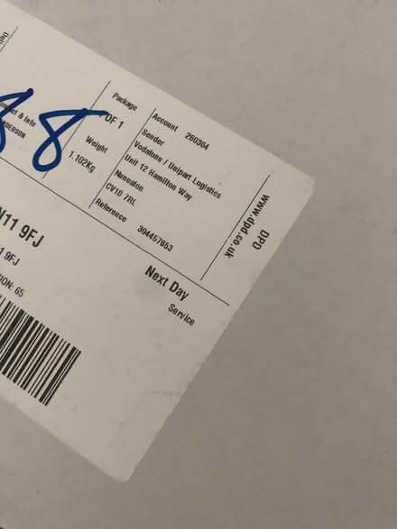 Photo of free Vodafone router brand new unopened (Hertford EN11) #1