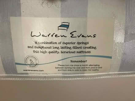 Photo of free King Size Mattress Warren Evans (Camberwell) #3