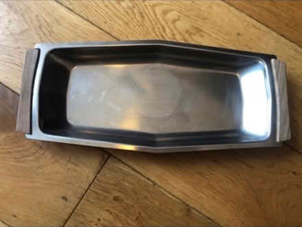 Photo of free Vintage metal tray (Cheshunt En8) #1