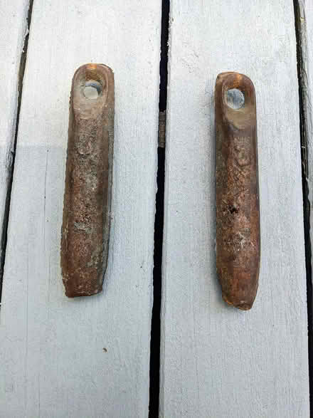 Photo of free 2 Iron Sash Weights (Groton near center) #1