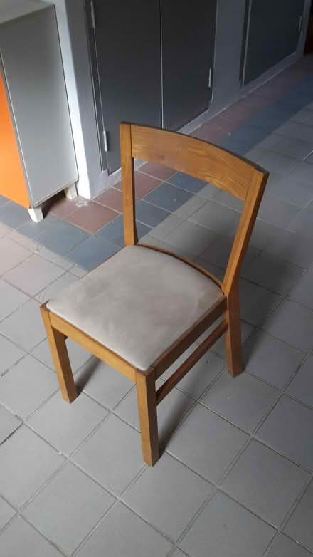 Photo of free Padded Wooden Chair (Queenstown, near MRT) #1