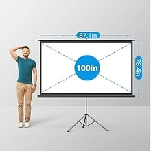 Photo of free projector screen and stand (Kendal at Oberlin) #1