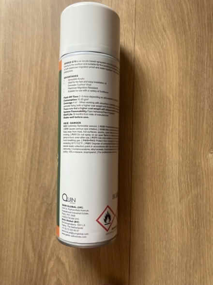 Photo of free Vinyl fixing spray (Abingdon OX14) #2