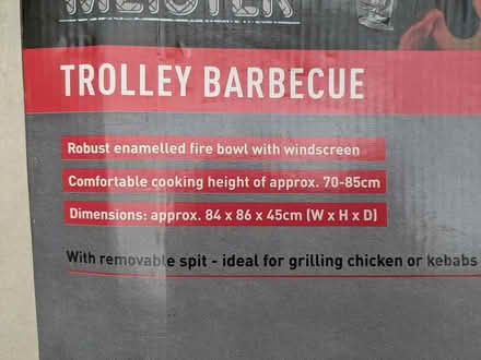 Photo of free Trolley BBQ brand new in box (West Bridgford Nottingham NG2) #3