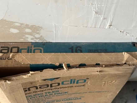 Photo of free Ceiling tiles (Leslie/Major Mac) #2