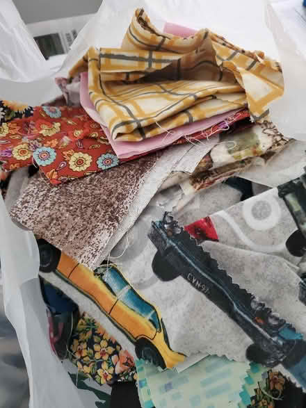 Photo of free 2 bags of scrap fabric (rochester hills) #1