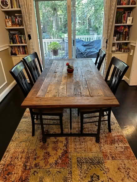 Photo of free Four kitchen table chairs (Palisades, NW, WDC) #1
