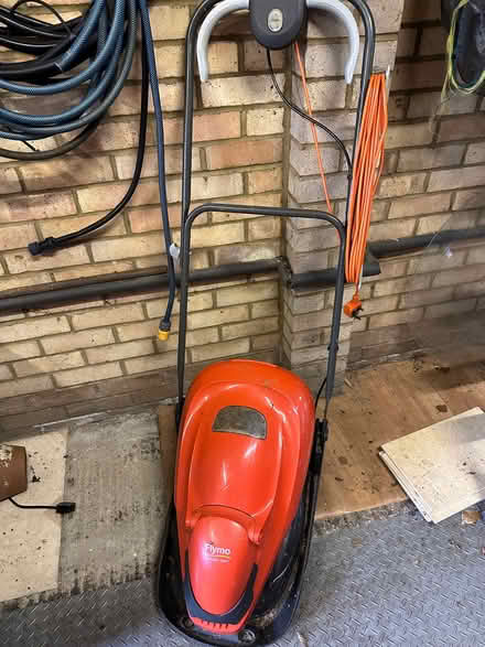 Photo of free Flymo lawnmower (Knotty Green HP9) #1