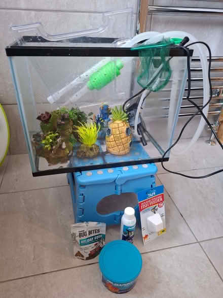 Photo of free Fish tank and accessories (Garforth LS25) #1