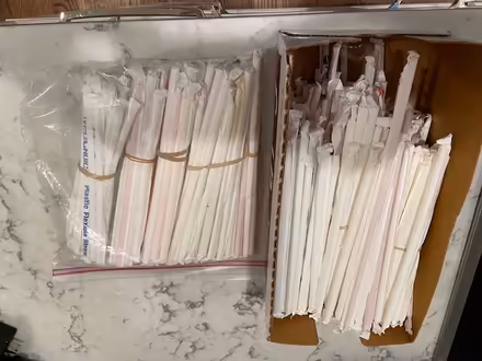 Photo of free Utensils & Wrapped Drinking Straws (NW Hinsdale—Ogden & Rte 83) #2