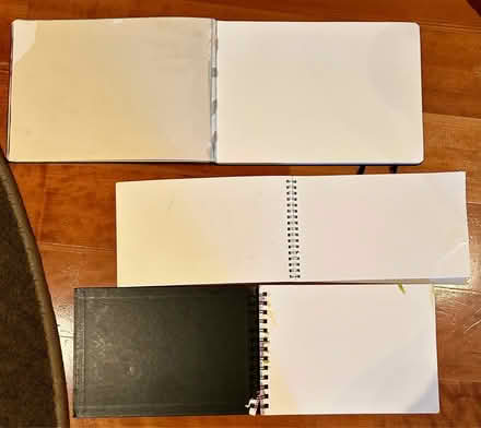 Photo of free 3 art notebooks (Belmont) #2