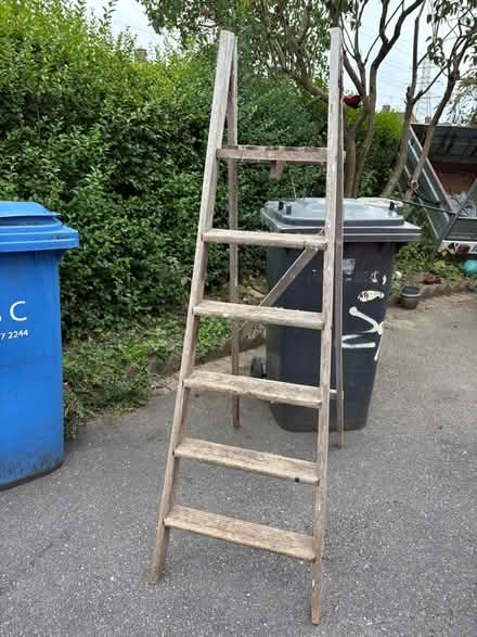 Photo of free Wooden ladder (Stanley DE7) #2